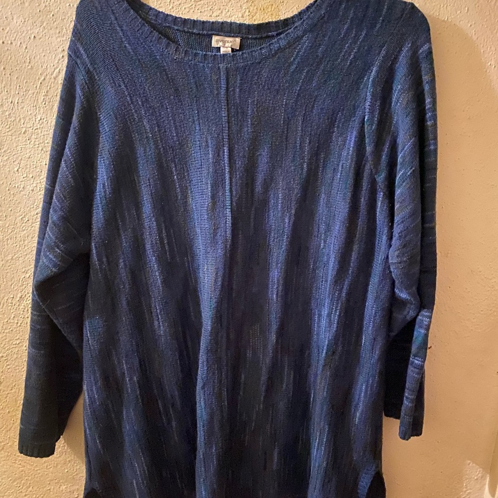 Avenue Navy Blue Women's Sweater